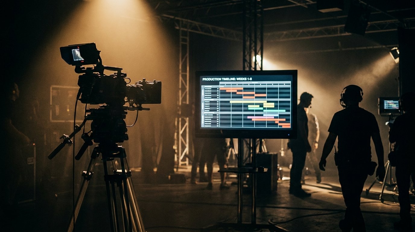 Commercial production timeline — how long a TVC takes