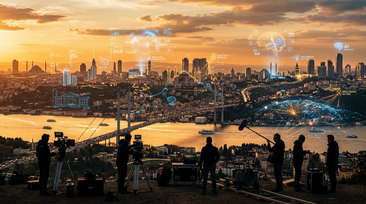 İstanbul lokasyonlarında reklam çekimi ve prodüksiyon