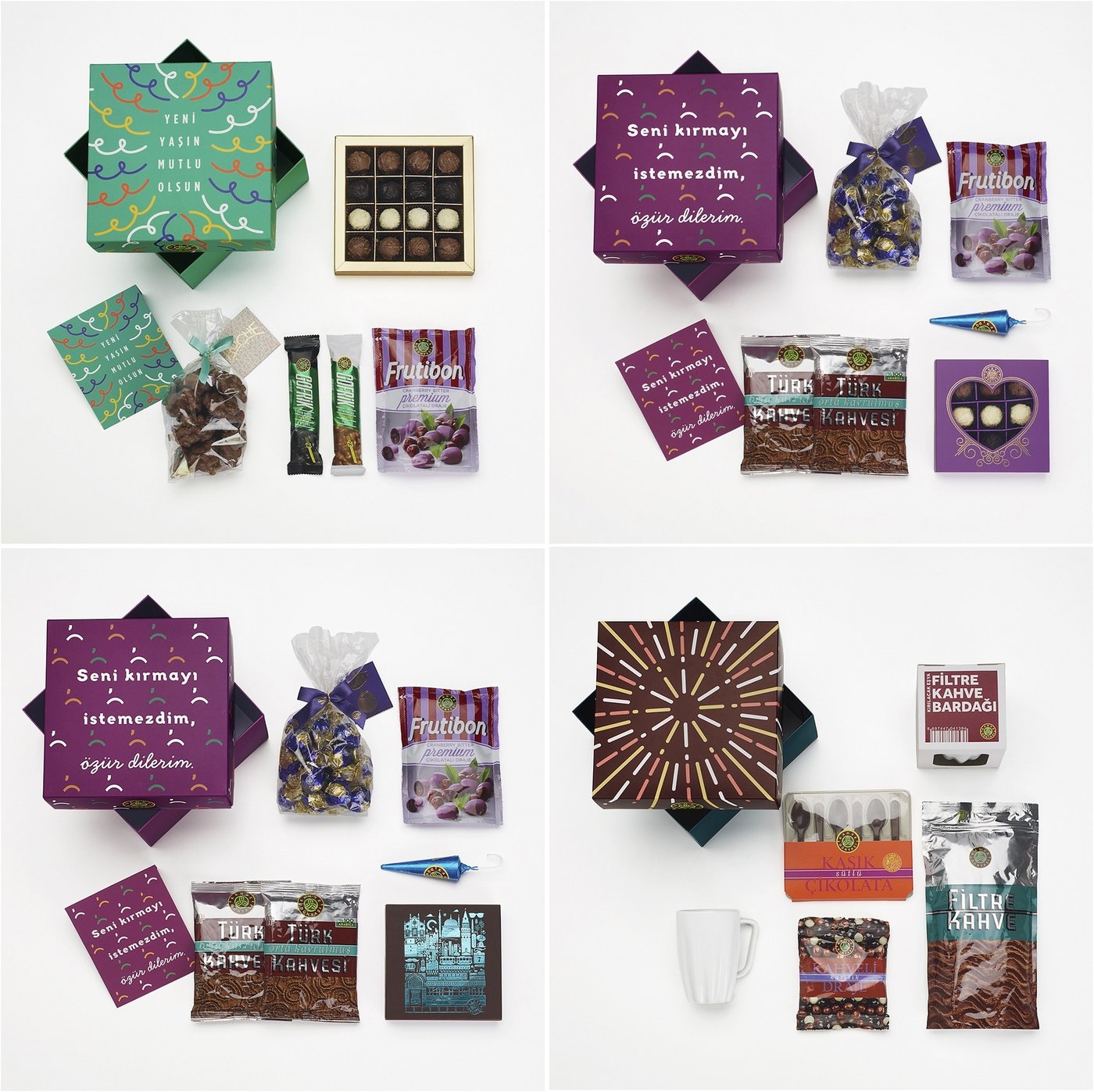 Gourmet hediye kutusu set ürün fotoğrafı — PAM İstanbul