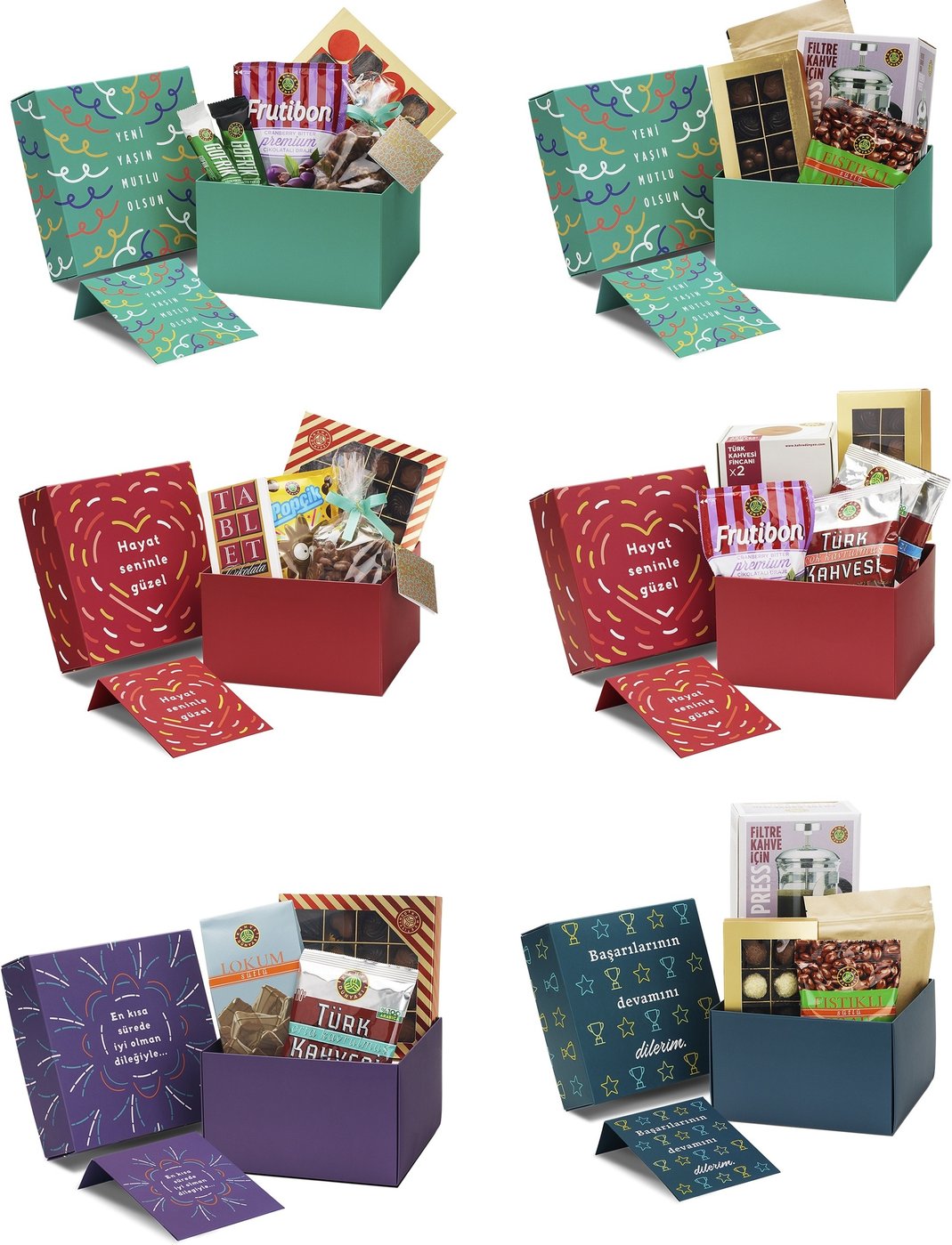 Gourmet sepet paket ürün fotoğrafı — PAM İstanbul