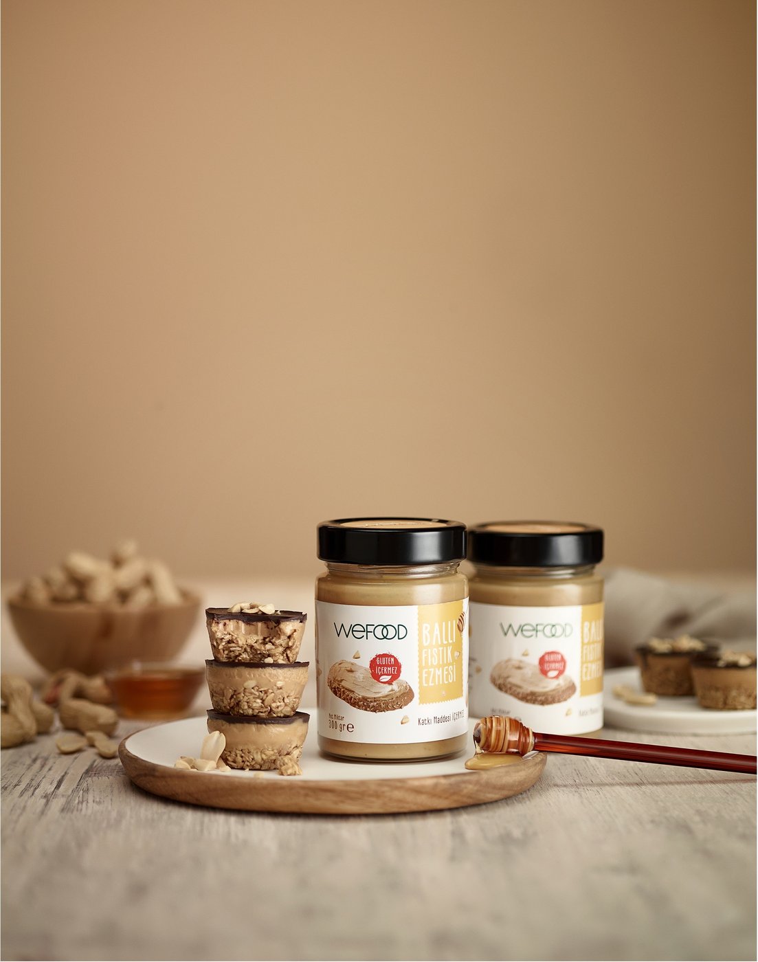 WeFood tahin enerji ürünü still life — PAM İstanbul