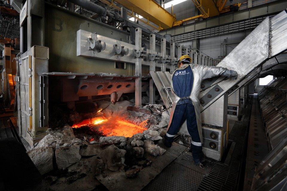 Eti Aluminium furnace
