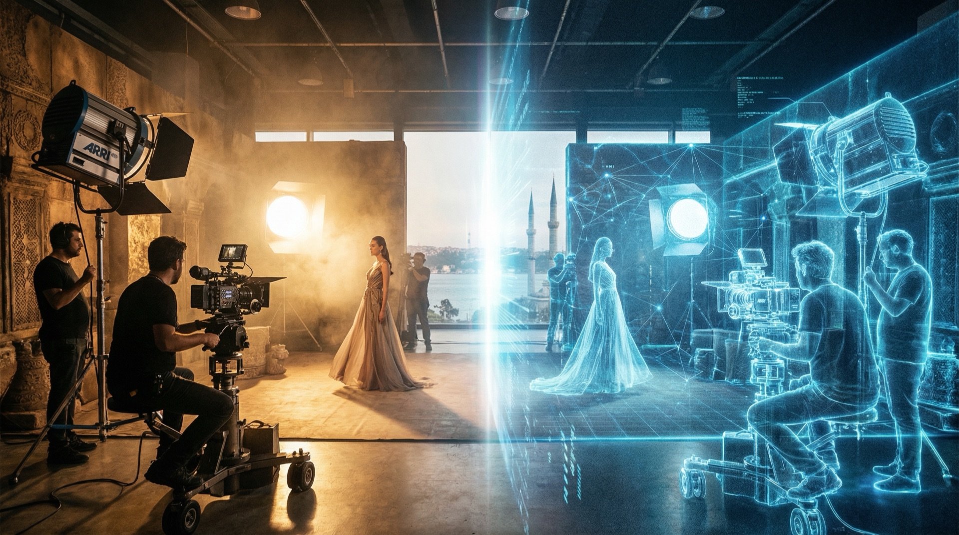 Hibrit prodüksiyon film seti