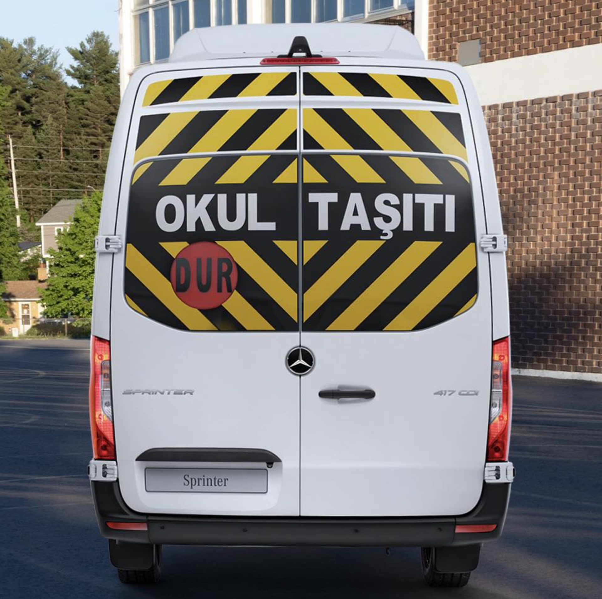Mercedes-Benz Sprinter dış mekan çekimi