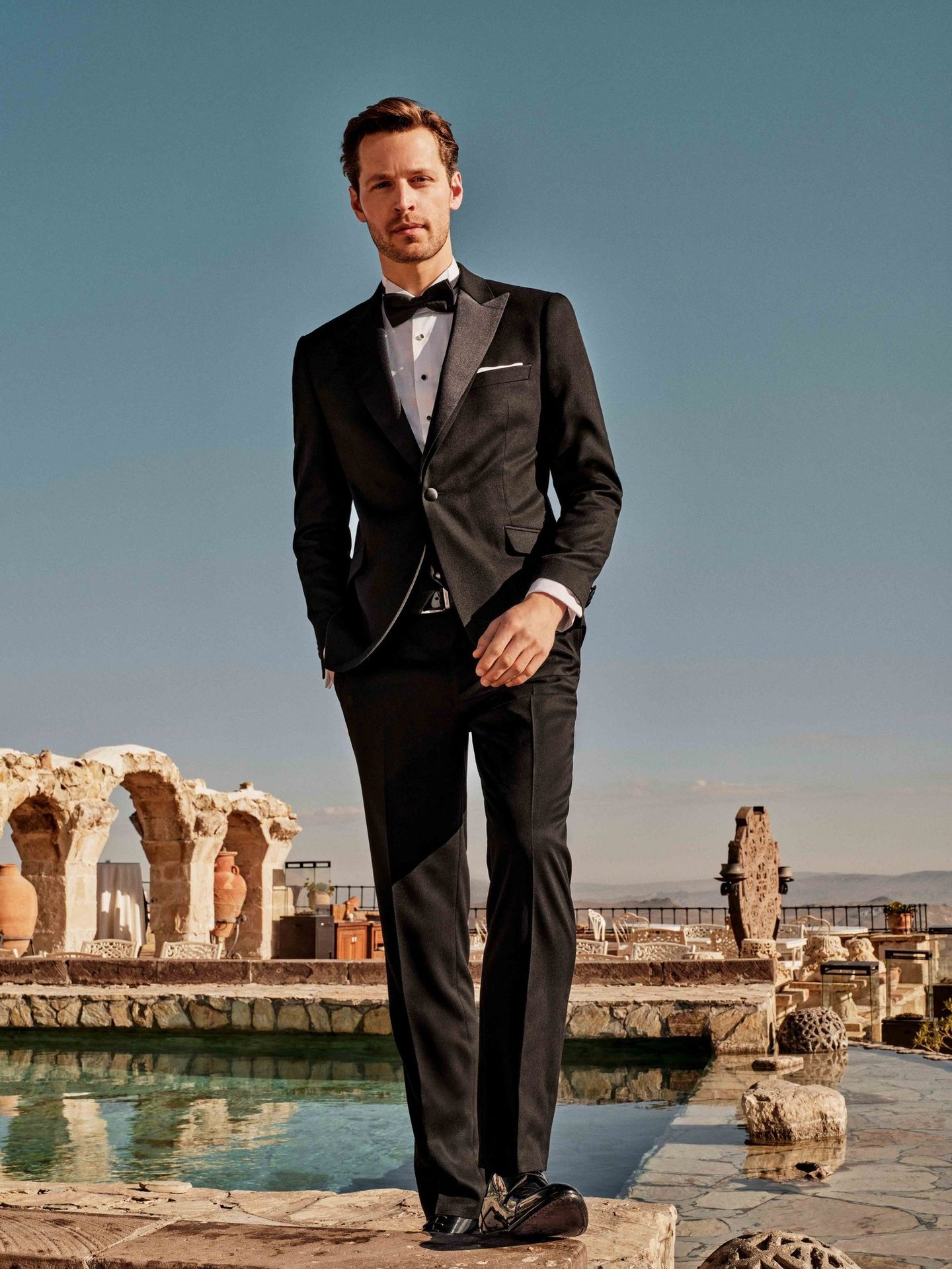 Pierre Cardin açık hava shoot