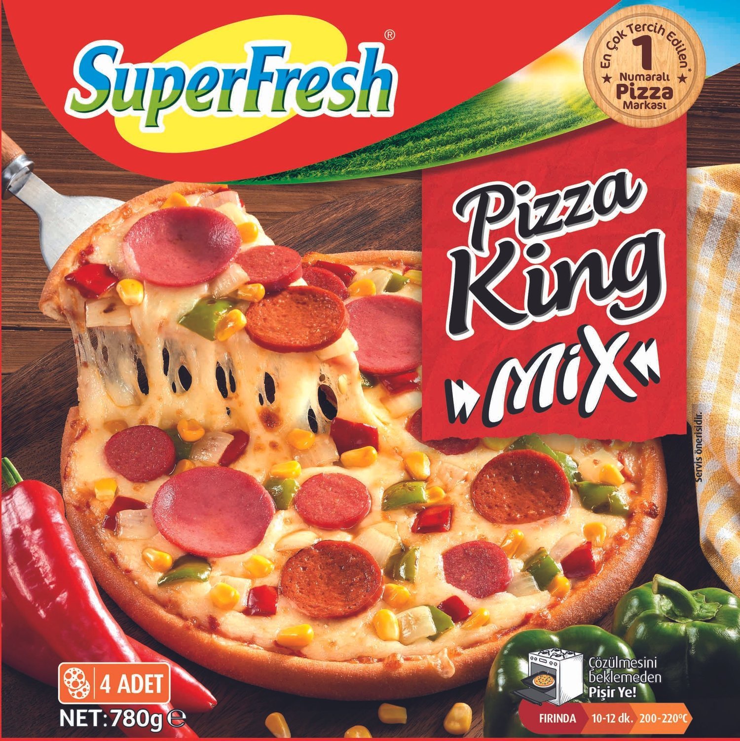 SuperFresh pizza