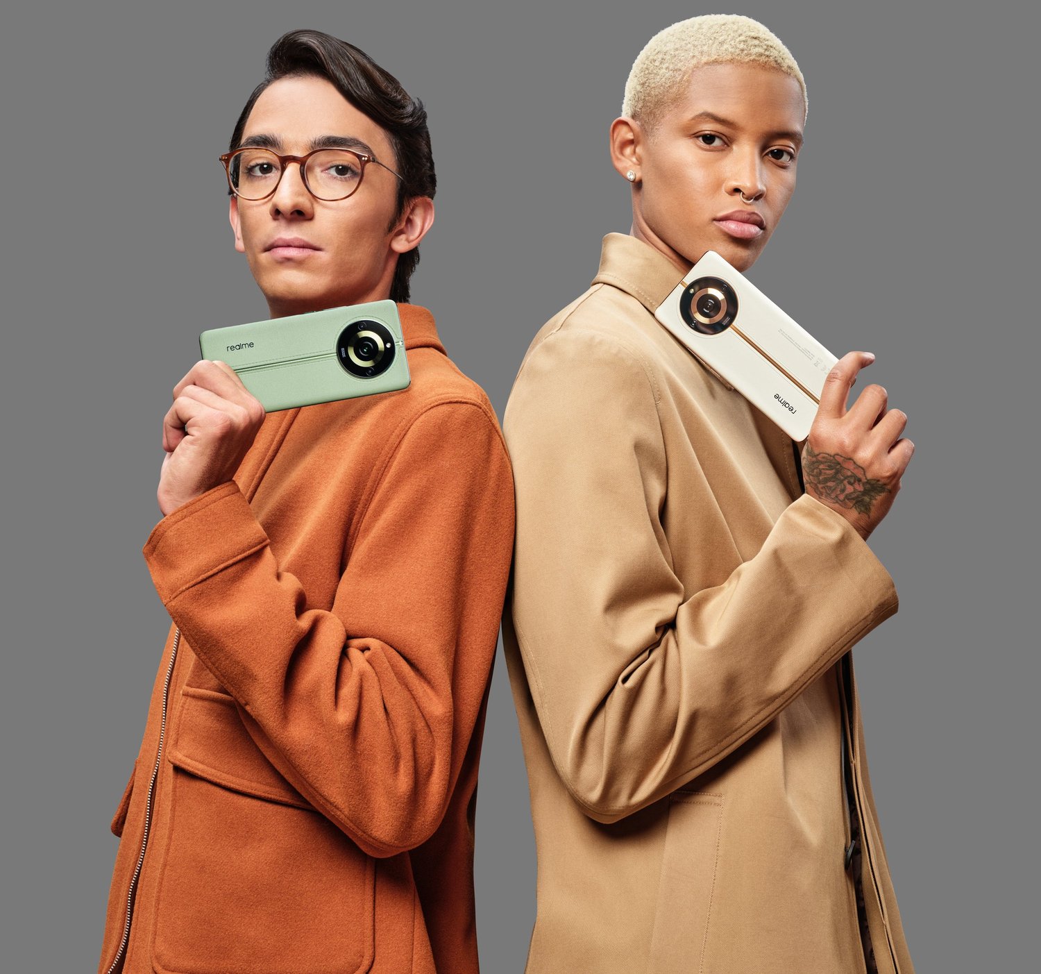 Realme kampanya — yakın plan portre · PAM İstanbul fotoğraf prodüksiyonu.