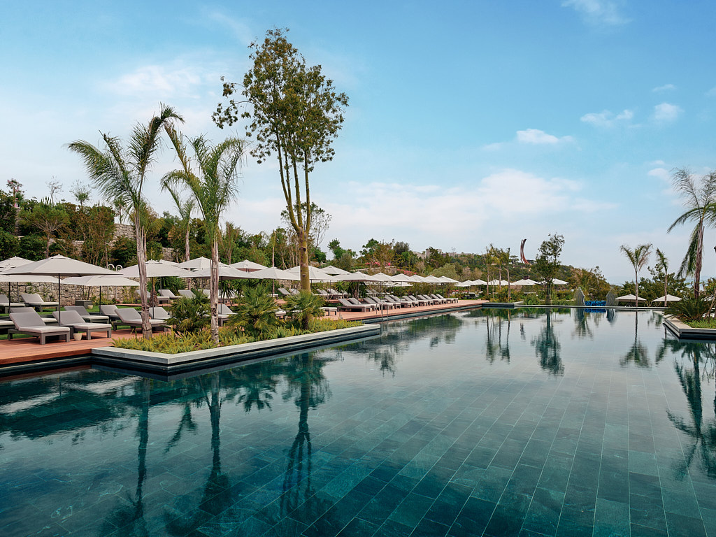 Sedat Yamak — Architecture Photography — Bodruml Hotel Modern Architecture Photography Exterior.