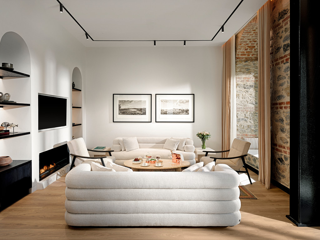 Sedat Yamak — Architecture Photography — Istanbul Hotel Modern Architecture Photography Interior 1.