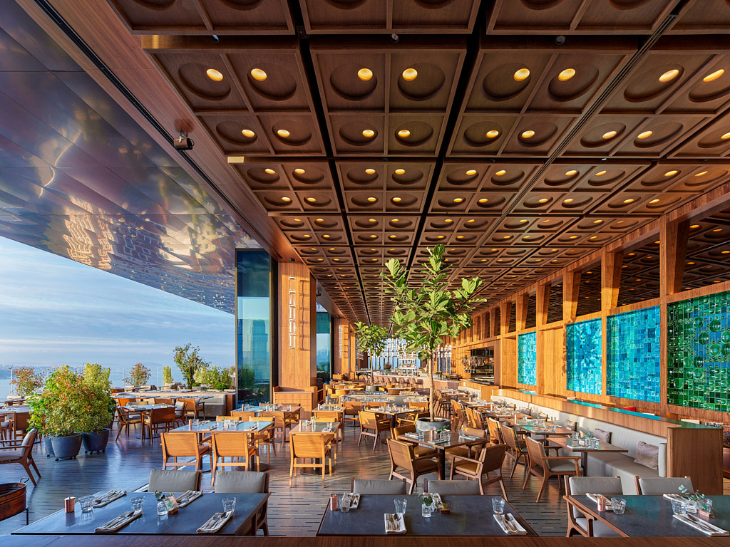 Sedat Yamak — Architecture Photography — Istanbul Restaurant Modern Architecture Photography Bizistanbul Interior 1.