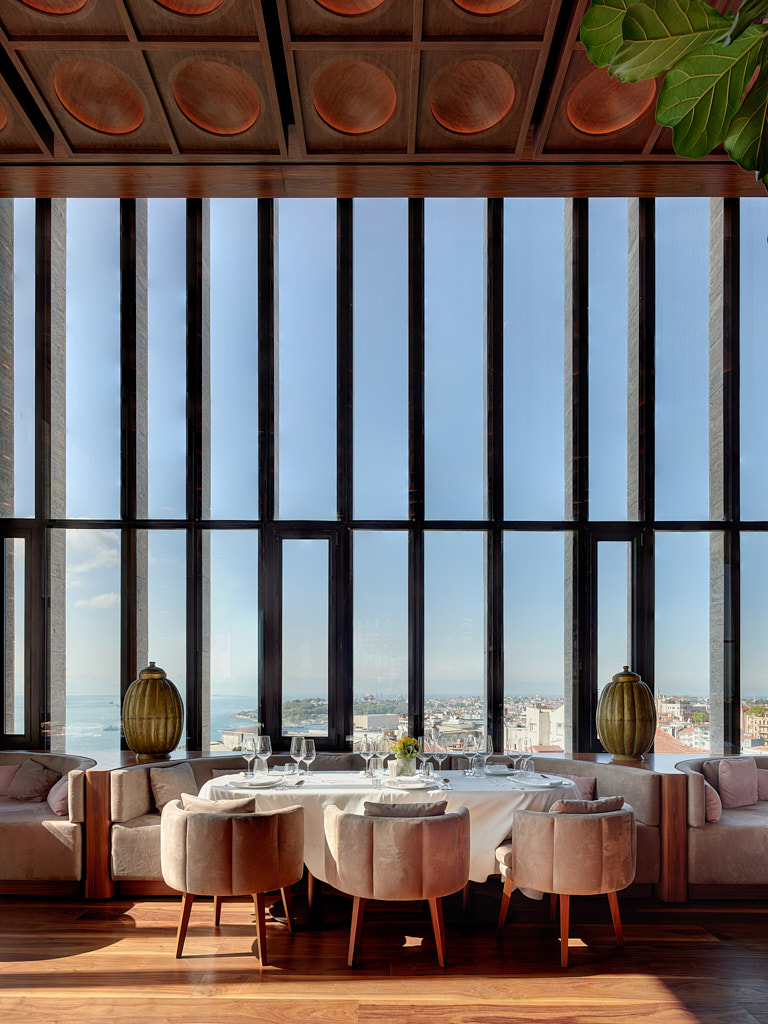 Sedat Yamak — Architecture Photography — Istanbul Restaurant Modern Architecture Photography Bizistanbul Interior 2.