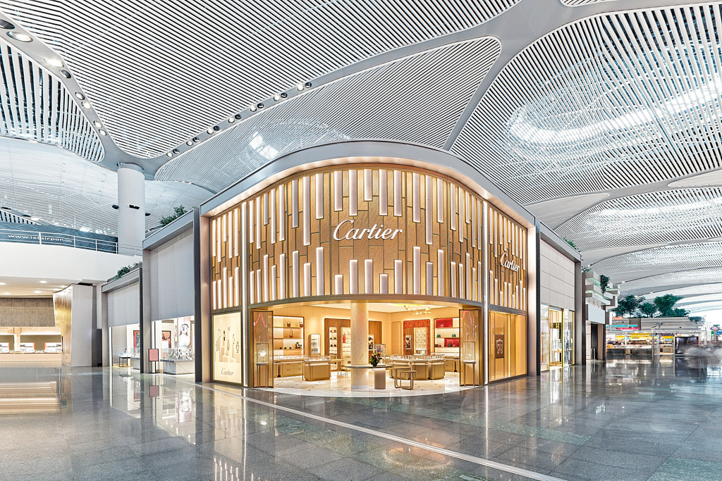 Sedat Yamak — Architecture Photography — Istanbul Store Modern Architecture Photography Cartier Exterior 2.