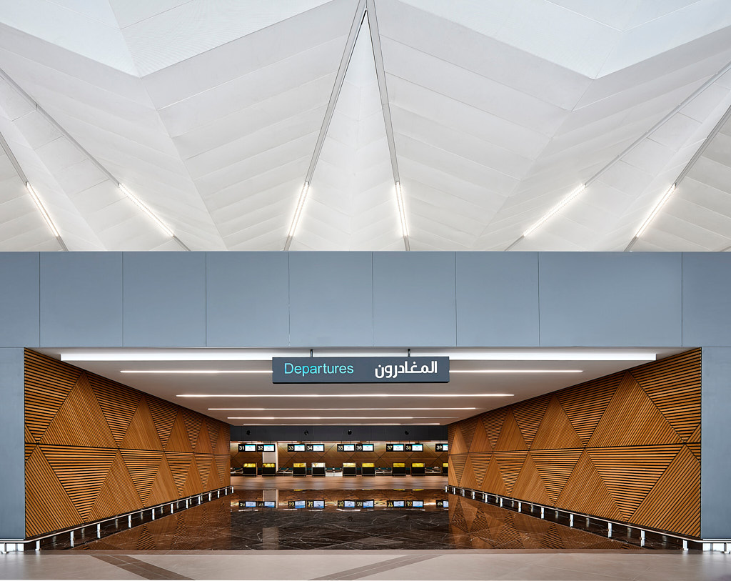 Sedat Yamak — Architecture Photography — Libya Airport Modern Architecture Photography 2.