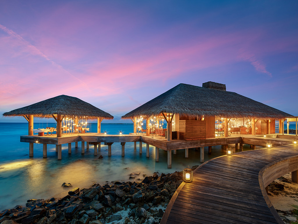 Sedat Yamak — Architecture Photography — Maldives Hotel Modern Architecture Photography Exterior 2.