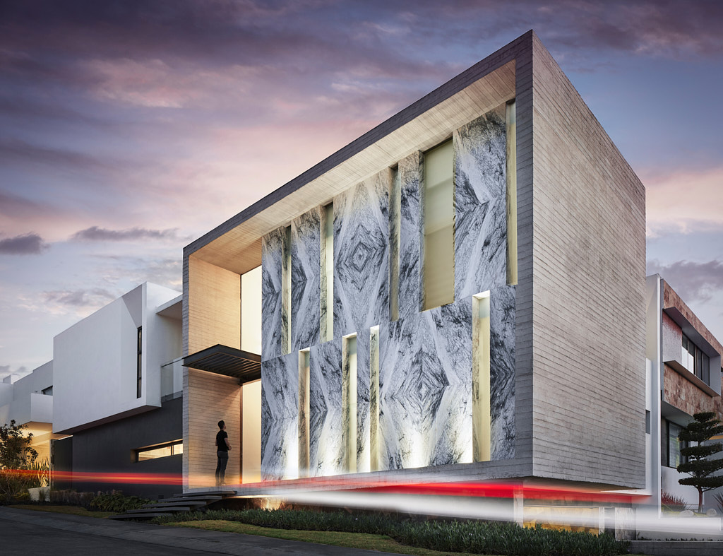 Sedat Yamak — Architecture Photography — Mexico Exterior Modern Architecture Photography.